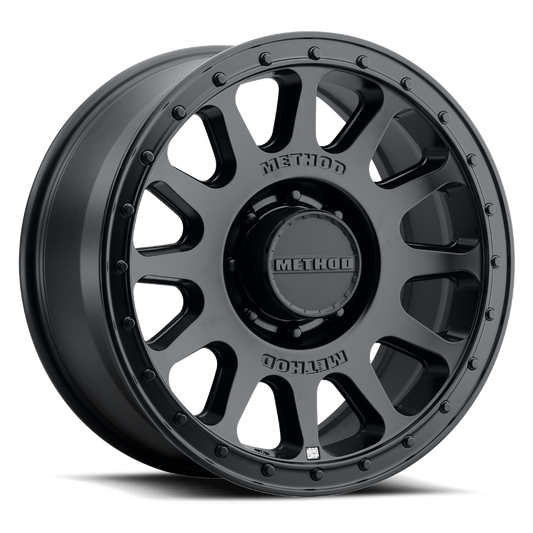 Method MR709-HD Matte Black | 20x9" +12mm | 8x180mm Wheel