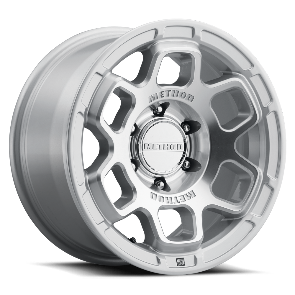 Method Wheels MR710 HD Machined Clear Coat | 17x8.5" +0mm | 6x5.5mm Wheel