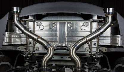 Mishimoto Dual-Tip Race Axle-Back | 2016+ Chevrolet Camaro 2.0T (MMEXH-CAM4-16ADTR)