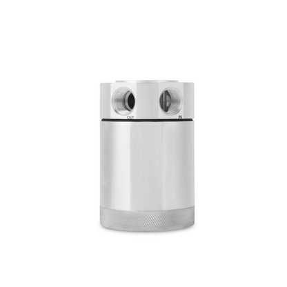 Mishimoto Compact 2-Port Baffled Catch Can (MMBCC-CBTWO)