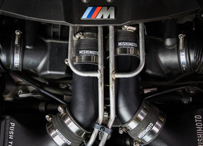 Mishimoto 12 - 16 F10 M5 Intercooler Pipe Kit | BMW F06/F12/F13 / M5 / M6 Gran Coupe / 5 Series (F10/F11) / 6 Series III (F06/F12/F13) (MMICP - F10 - 12MWBK) - WheelFlip