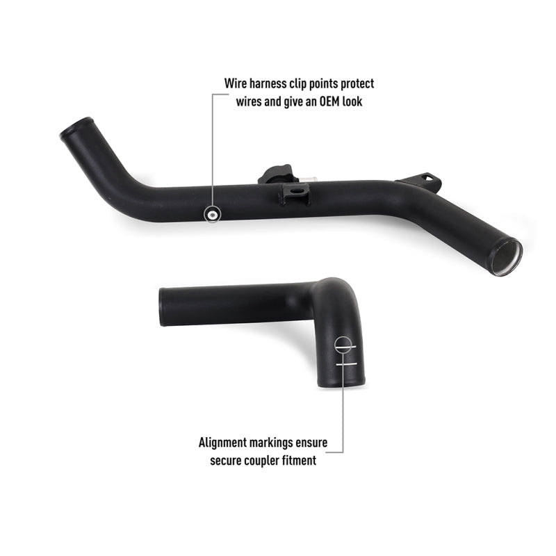 Mishimoto 21+ Bronco 2.7L Stock Location Intercooler & Pipe Kit | Ford Bronco VI (U725) (MMINT - BR27 - 21KBBK) - WheelFlip