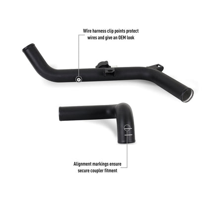 Mishimoto 21+ Bronco 2.7L Stock Location Intercooler & Pipe Kit | Ford Bronco VI (U725) (MMINT - BR27 - 21KBBK) - WheelFlip