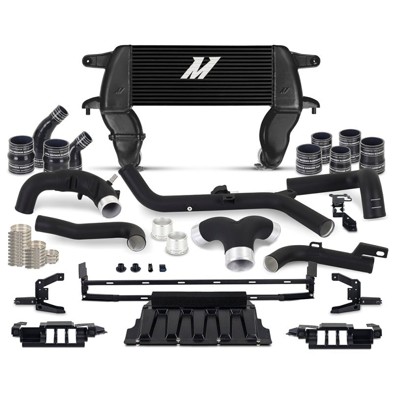 Mishimoto 21+ Ford Bronco 2.7L High - Mount Intercooler & Pipe Kit | Ford Bronco VI (U725) (MMINT - BR27 - 21HKBKBK) - WheelFlip