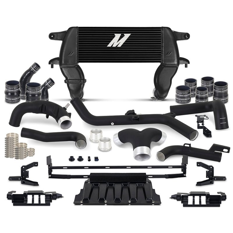 Mishimoto 21+ Ford Bronco 2.7L High - Mount Intercooler & Pipe Kit | Ford Bronco VI (U725) (MMINT - BR27 - 21HKBKBK) - WheelFlip