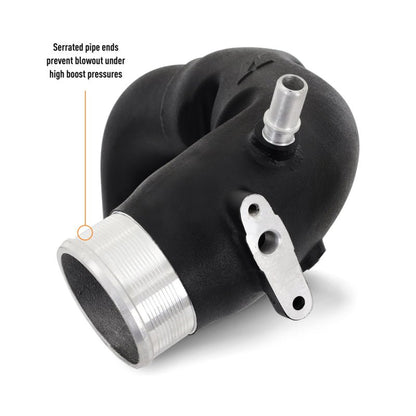 Mishimoto 21+ Ford Bronco 2.7L Intercooler Pipe Kit | Ford Bronco (21 - 26) (MMICP - BR27 - 21MWBK) - WheelFlip