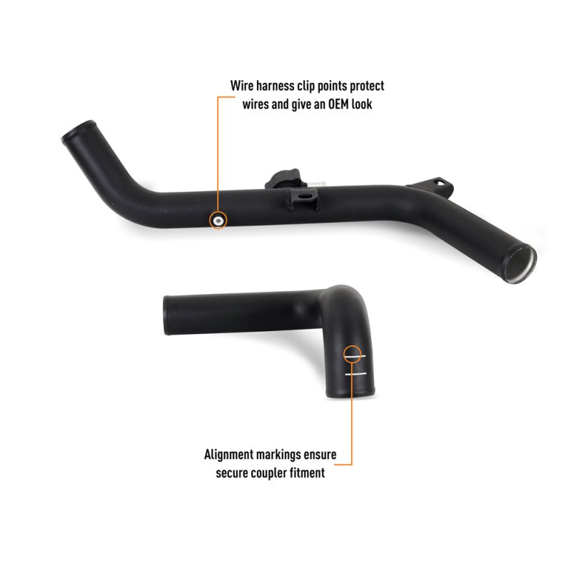 Mishimoto 21+ Ford Bronco 2.7L Intercooler Pipe Kit | Ford Bronco (21 - 26) (MMICP - BR27 - 21MWBK) - WheelFlip