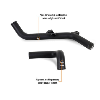 Mishimoto 21+ Ford Bronco 2.7L Intercooler Pipe Kit | Ford Bronco (21 - 26) (MMICP - BR27 - 21MWBK) - WheelFlip