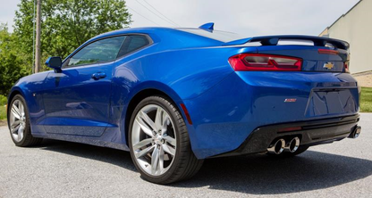Mishimoto Quad-Tip Race Axle-Back | 2016+ Chevrolet Camaro SS (MMEXH-CAM8-16AQTR)