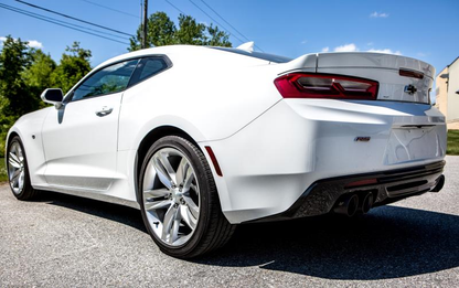 Mishimoto Quad-Tip Race Axle-Back | 2016+ Chevrolet Camaro 2.0T (MMEXH-CAM4-16AQTR)