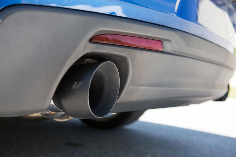 Mishimoto Dual-Tip Race Axle-Back | 2016+ Chevrolet Camaro SS (MMEXH-CAM8-16ADTR)