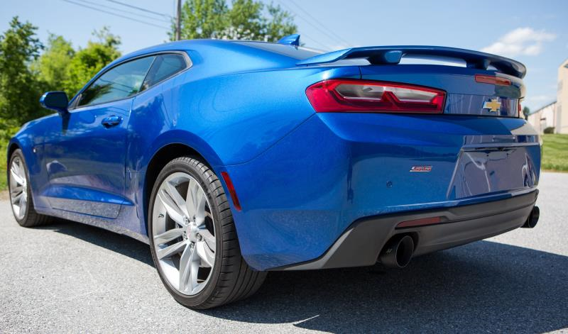 Mishimoto Dual-Tip Race Axle-Back | 2016+ Chevrolet Camaro SS (MMEXH-CAM8-16ADTR)