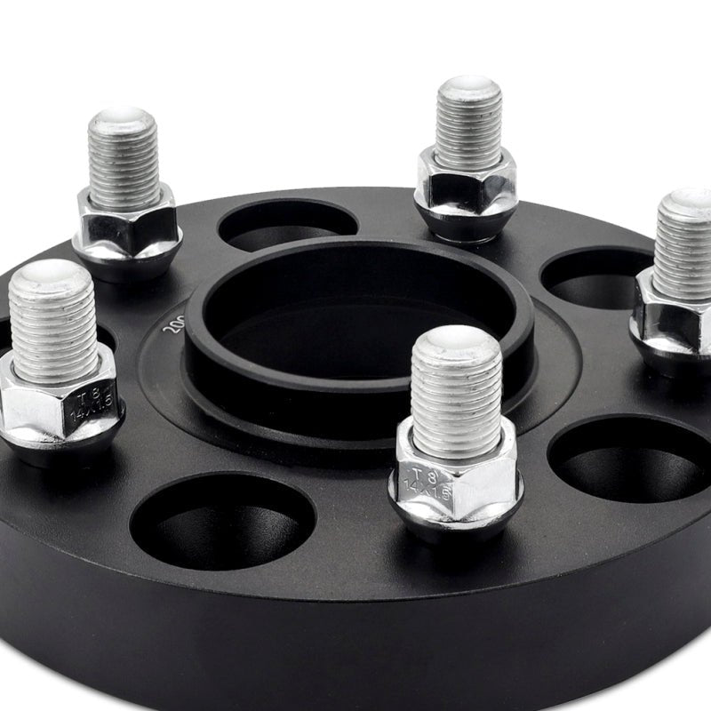 Mishimoto 5X120 25MM Wheel Spacers | Honda Odyssey (05 - 22), Ridgeline, Acura MDX, Pilot, ZDX, TL, ILX, RLX, Civic (05 - 22), Odyssey RL, RDX (MMWS - 013 - 250BK) - WheelFlip