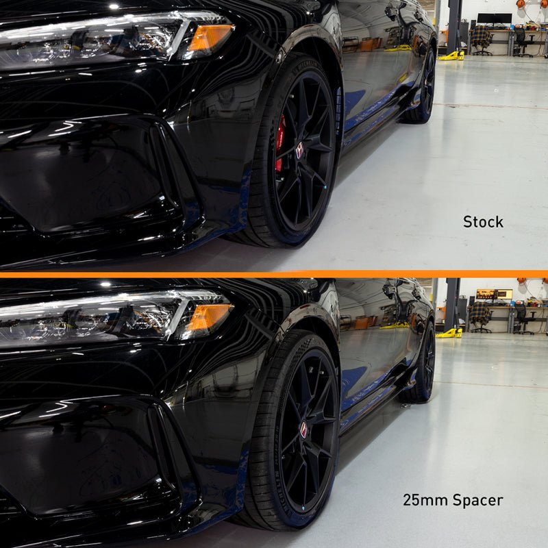 Mishimoto 5X120 25MM Wheel Spacers | Honda Odyssey (05 - 22), Ridgeline, Acura MDX, Pilot, ZDX, TL, ILX, RLX, Civic (05 - 22), Odyssey RL, RDX (MMWS - 013 - 250BK) - WheelFlip