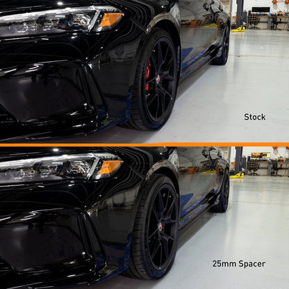Mishimoto 5X120 25MM Wheel Spacers | Honda Odyssey (05 - 22), Ridgeline, Acura MDX, Pilot, ZDX, TL, ILX, RLX, Civic (05 - 22), Odyssey RL, RDX (MMWS - 013 - 250BK) - WheelFlip