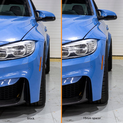 Mishimoto 5x120 72.6mm Wheel Spacers | BMW / Mini Cooper (01 - 21) (MMWS - 014 - 150BK) - WheelFlip