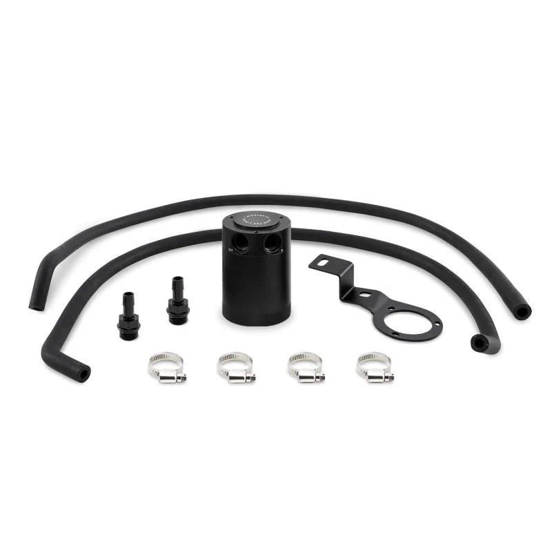 Mishimoto Baffled Oil Catch Can - PCV Side | Multiple Fitments (MMBCC-WRX-15PBE)