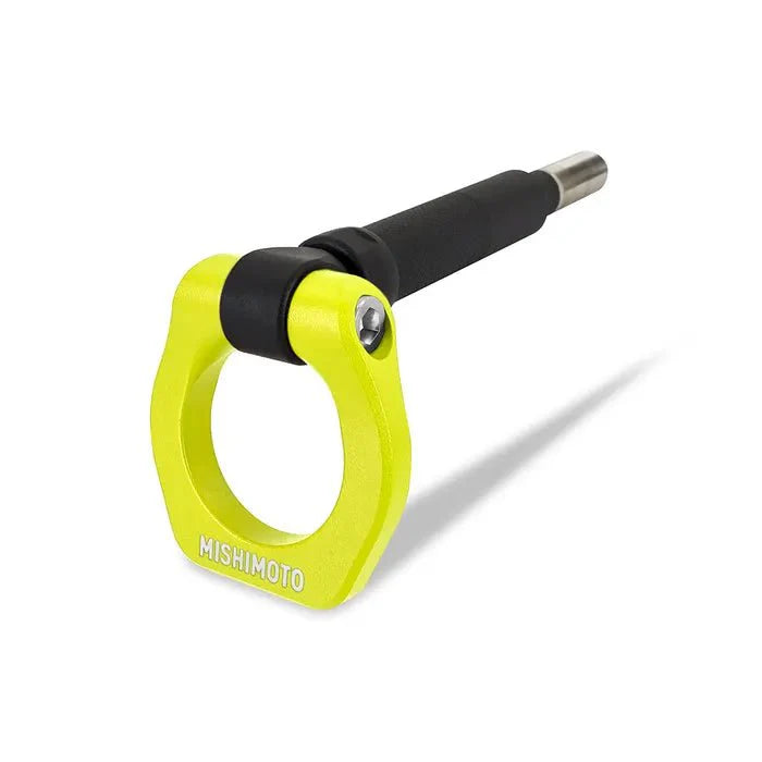 Mishimoto Front Tow Hook | Subaru BRZ/FRS/86 / WRX (12-22) Neon Yellow (MMTH-BRZ-13NY)