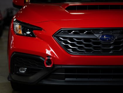 Mishimoto Front Tow Hook | Subaru Impreza / Crosstrek / WRX (16-26) | Red (MMTH-WRX-22RD)