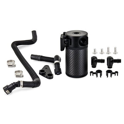 Mishimoto Carbon Fiber Oil Catch Can | 2020-2021 Chevrolet Corvette (MMBCC-C8-20PCF)