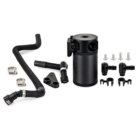 Mishimoto Carbon Fiber Oil Catch Can | 2020-2021 Chevrolet Corvette (MMBCC-C8-20PCF)