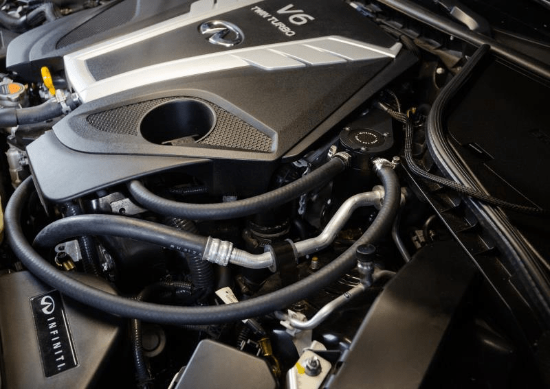 Mishimoto Direct-Fit Catch Can | 2016-2024 Infiniti Q50/Q60 3.0T (MMBCC-Q50-16PBE)