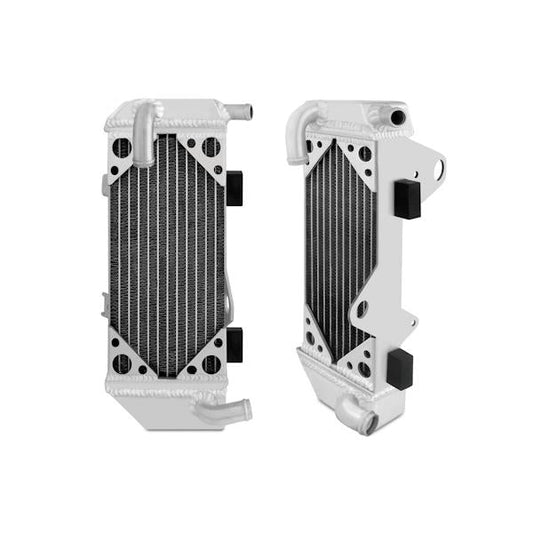 Mishimoto Left Braced Aluminum Dirt Bike Radiator | 2010-2013 Honda CRF250R Base U/K (MMDB-CRF250R-10LX)