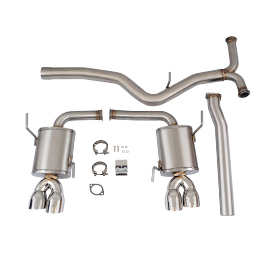 Mishimoto 3" Stainless Steel Cat-Back Exhaust | 2015+ Subaru WRX / STI (MMEXH-WRX-15)