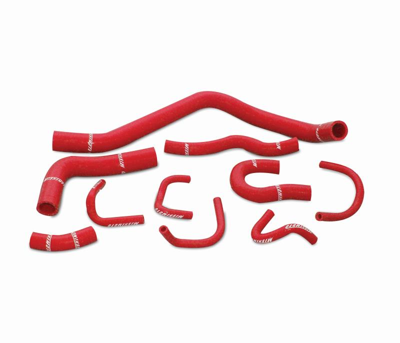 Mishimoto Silicone Radiator Hose Kit / 88-91 Honda Civic Silicone Hose Kit, Red