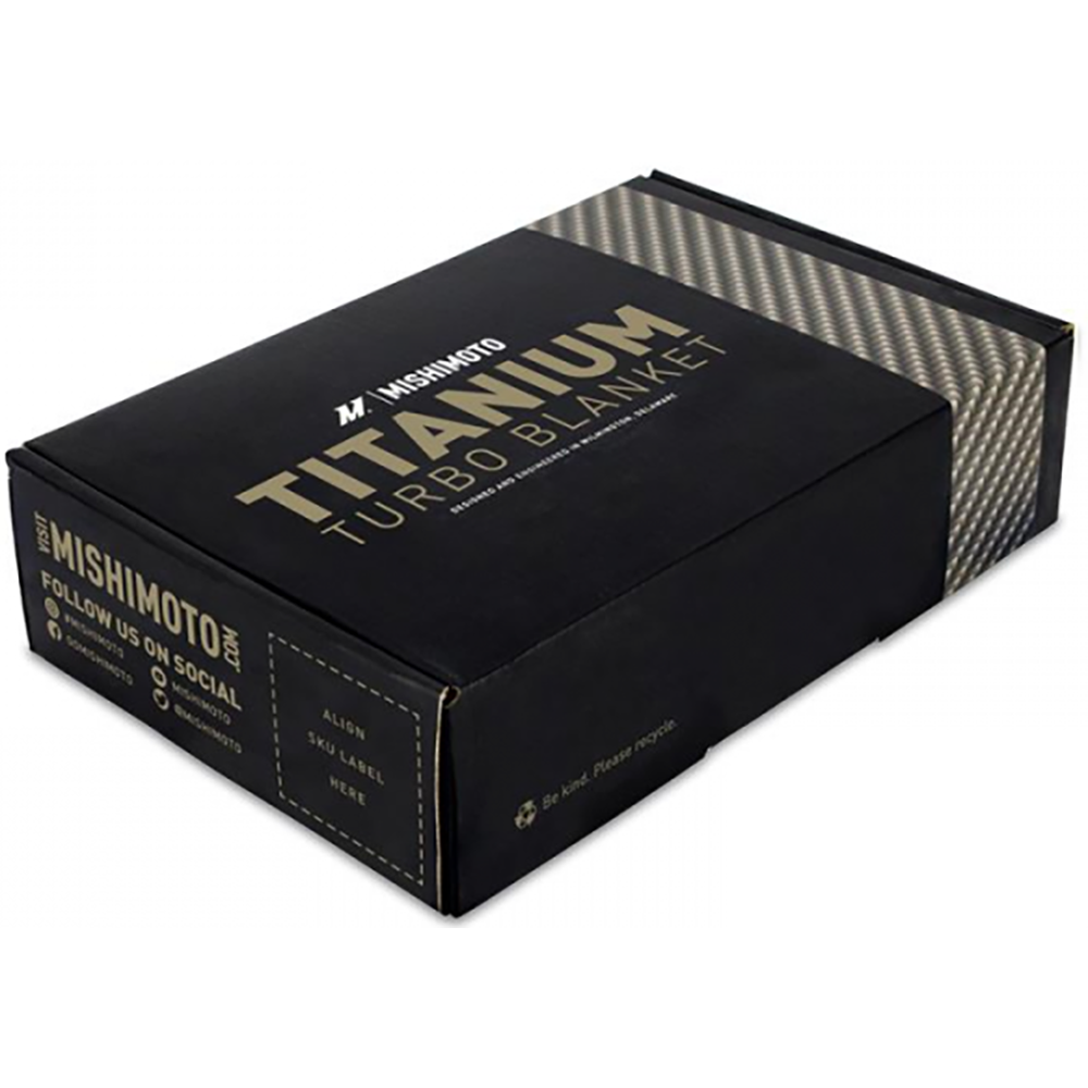 Mishimoto Titanium Turbo Blanket | 2017-2019 Chevrolet/GMC Duramax 6.6L (MMTB-DMAX-17)
