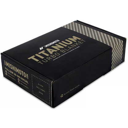 Mishimoto Titanium Turbo Blanket | 2017-2019 Chevrolet/GMC Duramax 6.6L (MMTB-DMAX-17)