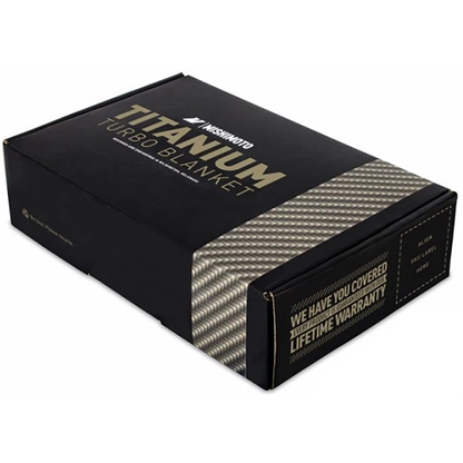 Mishimoto Titanium Turbo Blanket | 2017-2021 Ford Raptor 3.5L (MMTB-F35T-17)