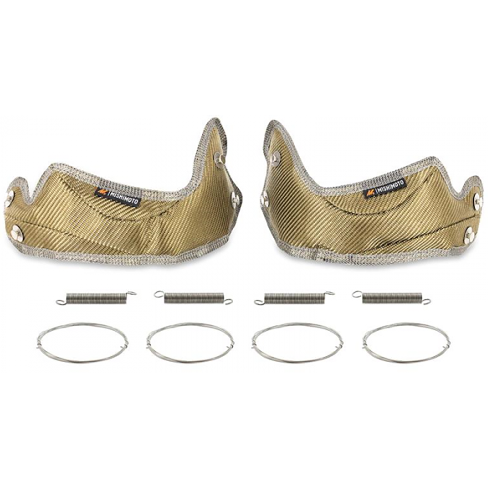 Mishimoto Titanium Turbo Blanket | 2017-2021 Ford Raptor 3.5L (MMTB-F35T-17)