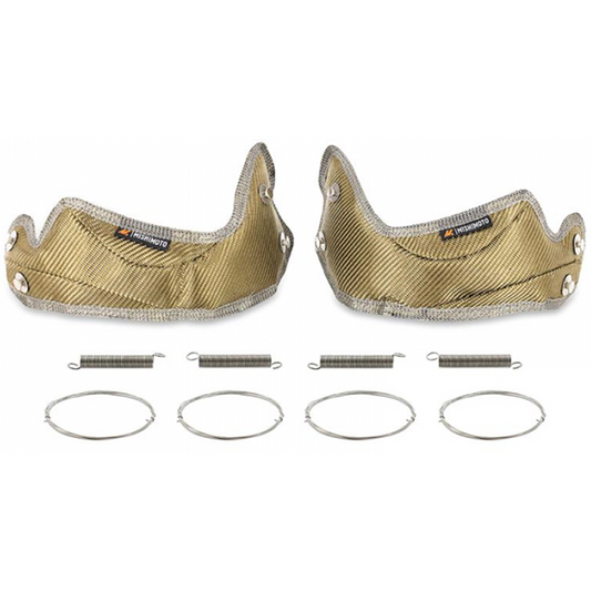 Mishimoto Titanium Turbo Blanket | 2017-2021 Ford Raptor 3.5L (MMTB-F35T-17)