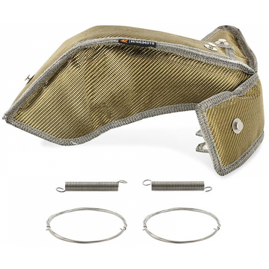 Mishimoto Titanium Turbo Blanket | 2015-2021 Ford Mustang Ecoboost (MMTB-MUS4-15)