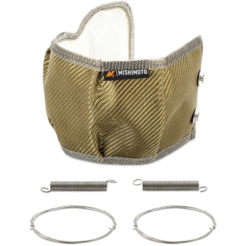 Mishimoto Titanium Turbo Blanket | 2004.5-2009 Dodge Ram Cummins 5.9L (MMTB-RAM-04)