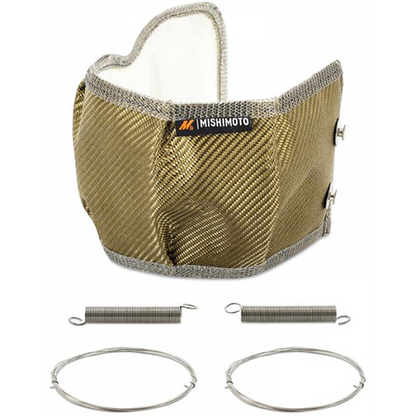 Mishimoto Titanium Turbo Blanket | 2004.5-2009 Dodge Ram Cummins 5.9L (MMTB-RAM-04)