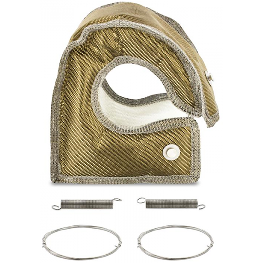 Mishimoto Titanium Turbo Blanket | 1996-2002 Dodge Ram Cummins 5.9L (MMTB-RAM-96)