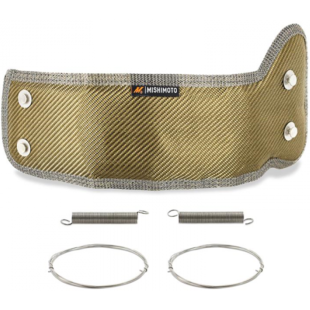 Mishimoto Titanium Turbo Blanket | 2001-2014 Subaru WRX and 2004-2021 Subaru WRX STI (MMTB-WRX-01)