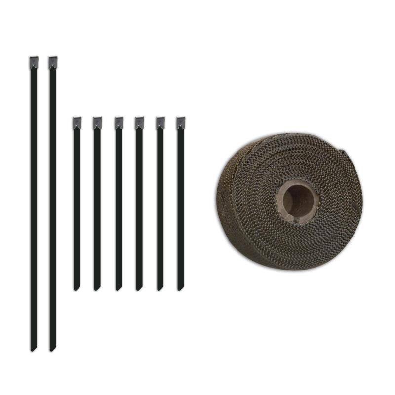 Mishimoto Titanium Heat Wrap Kit | 35' x 2" (MMTW-235)