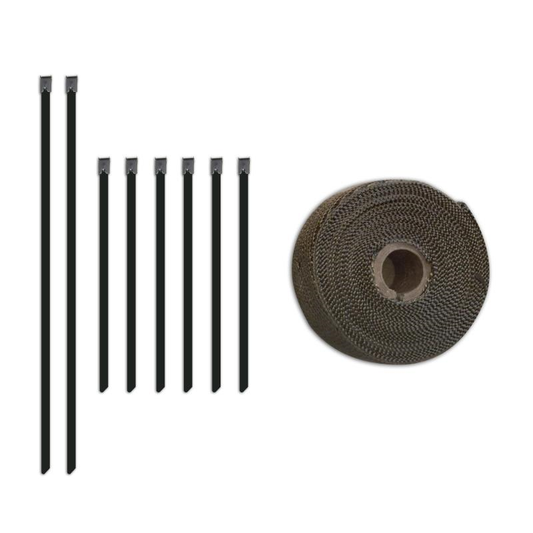 Mishimoto Titanium Heat Wrap Kit | 35' x 2" (MMTW-235)