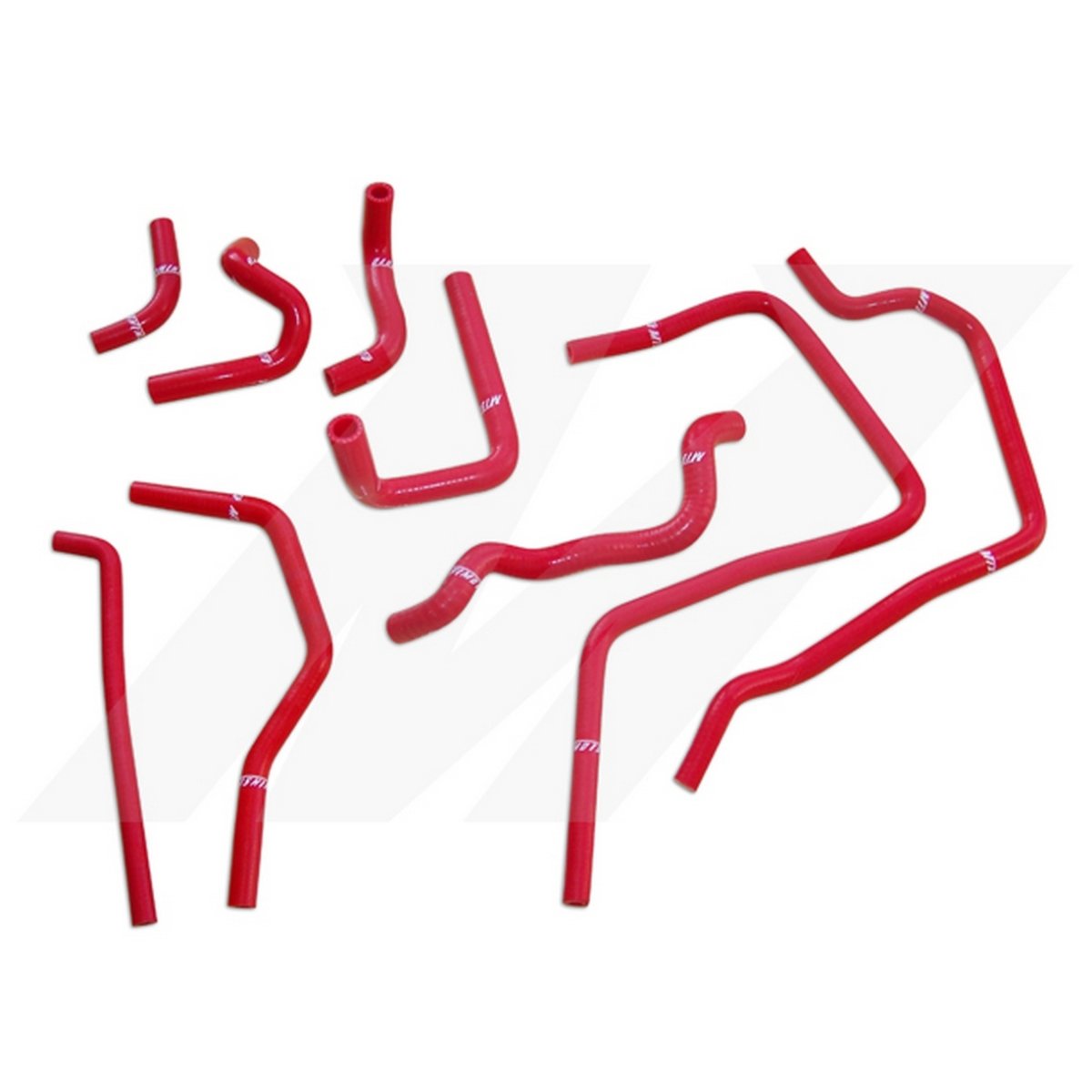 Mishimoto Silicone Ancillary Hoses - Red | 2002-2005 Subaru Impreza WRX (MMHOSE-SUB-ANCRD)
