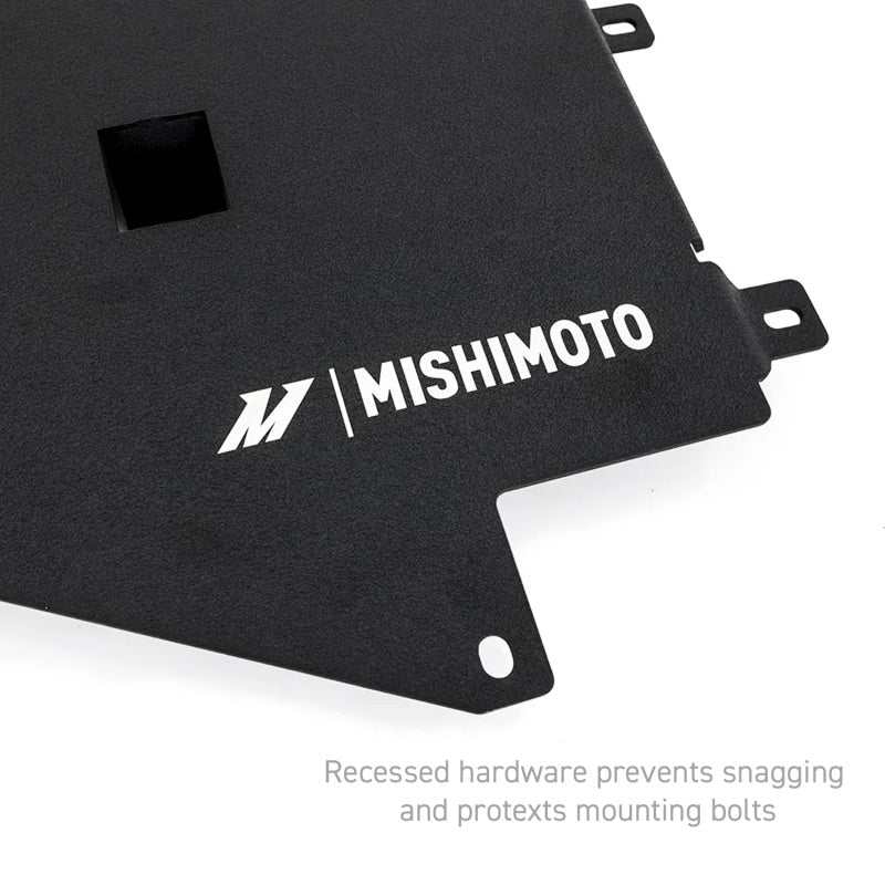 Mishimoto Engine Skid Plate - Wrinkle Black | 2021+ BMW G80 M2 / M3 / M4 (MIS MMSD-G80-21WBK)