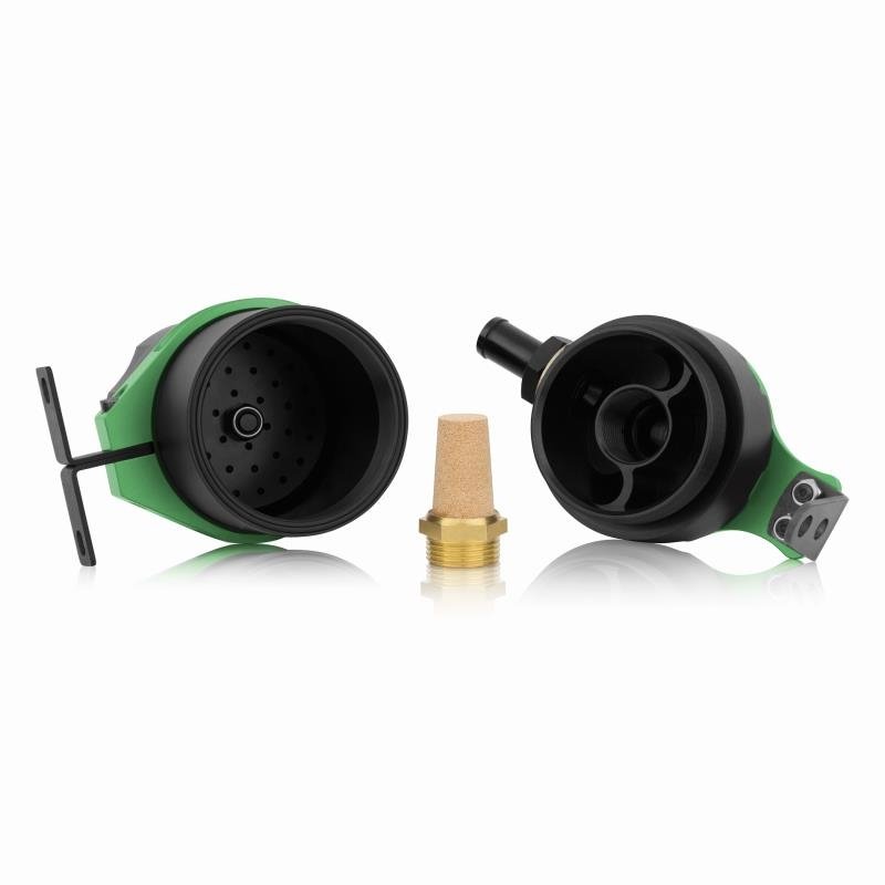 Mishimoto Baffled Oil Catch Can, Green