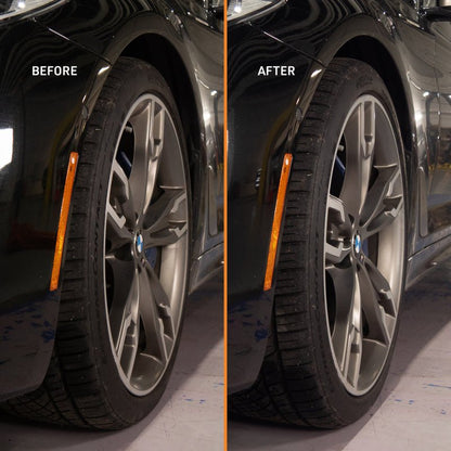 Mishimoto Wheel Spacers - 5x112 - 66.5 - 10 - M14 - Black - WheelFlip