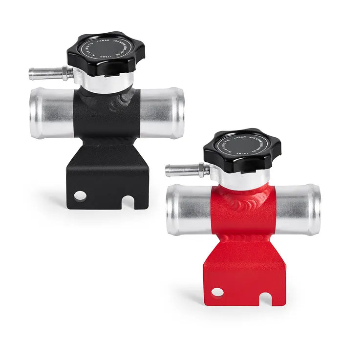 Mishimoto Coolant Fill Inlet | 2008-2015 Mitsubishi Evo X (MMFN-EVO-BK/RD)