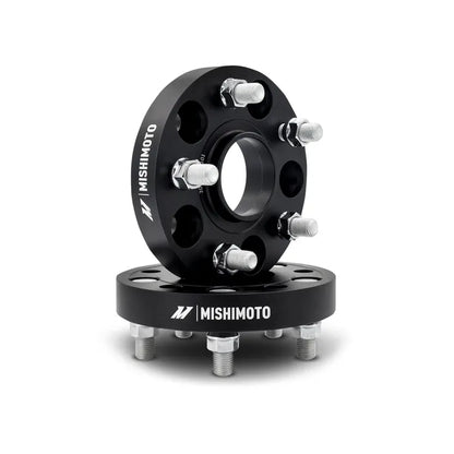 Mishimoto Wheel Spacers - 5x120 - 64.1 CB - M14 x1.5 - 50mm | 2017+ Honda Civic Type-R (MMWS-013-500BK)