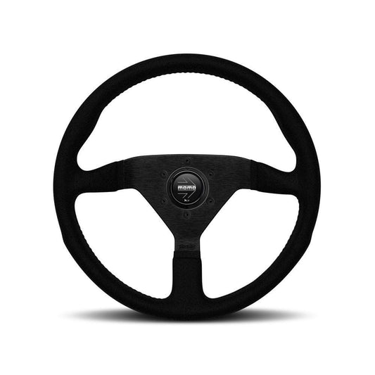 MOMO Montecarlo 350mm Black Alcantara Steering Wheel (MCL35AL)