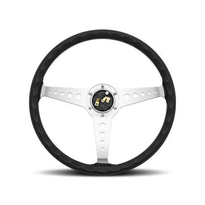 MOMO California 360mm Black Leather Steering Wheel (CAL36BK2S)