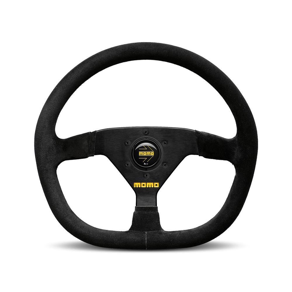 Momo MOD. 88 Steering Wheel 320 mm - Black Suede/Black Spokes (R1988/32S)